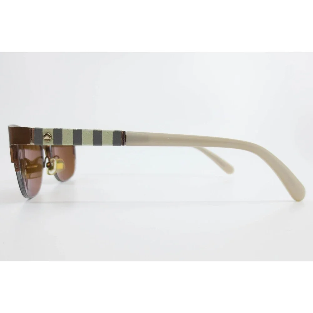 Kate Spade New York Valary PJV Brown Striped Cat Eye Eyeglasses 51 16 135